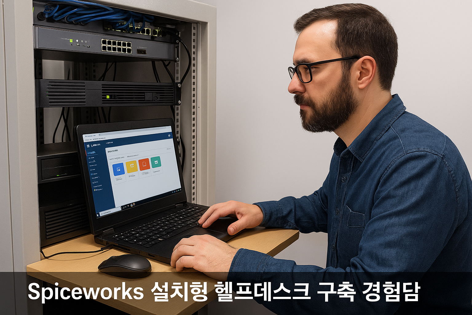Spiceworks 설치형 헬프데스크 서버 구축
